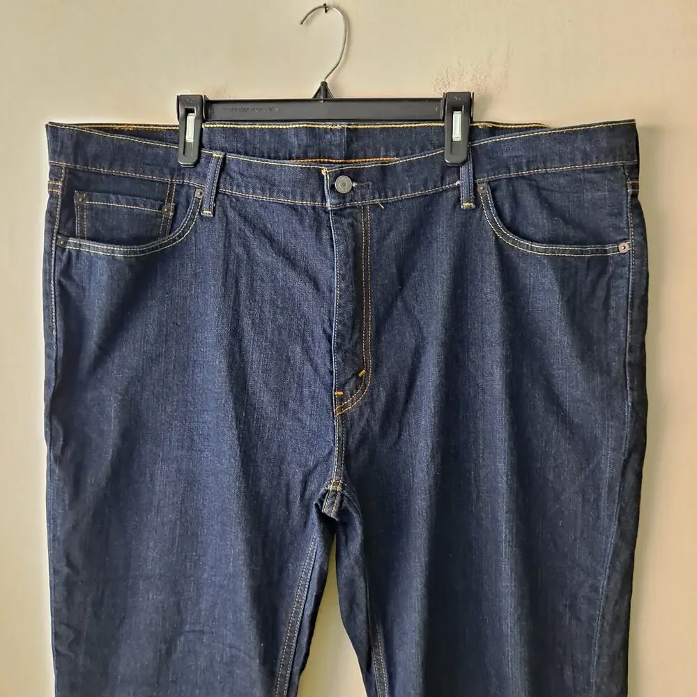 Levi's 541 Athletic Taper Fit Denim Jeans Cleaner Medium Wash Mens Size 48